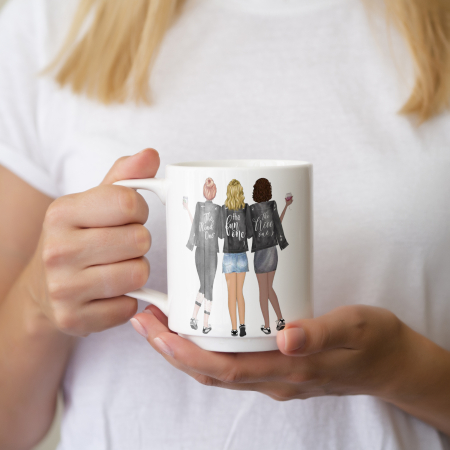 Cana Personalizata Always Sisters [1]