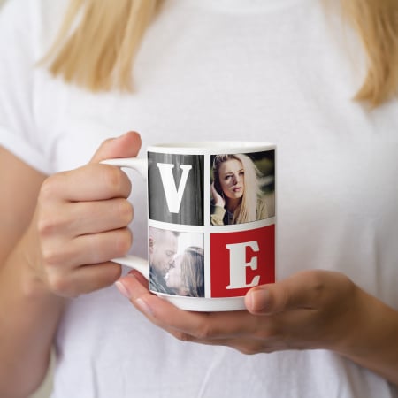 Cana Personalizata Love cu 4 fotografii [2]