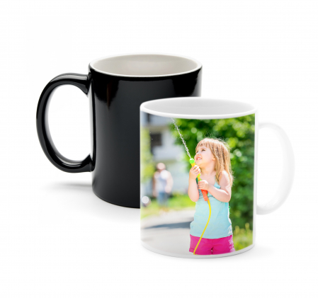 Cana Personalizata Termosensibila Neagra [2]