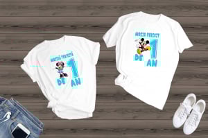  Set 1 An cu 7 tricouri personalizate Minnie & Mickey 1 [1]