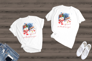 Tricou personalizat Craciun - Set Tricouri Personalizate Craciun 6