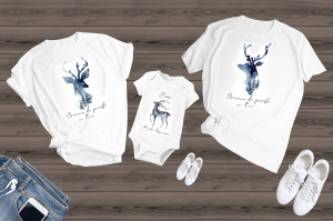 Tricou personalizat Craciun - Set Tricouri Personalizate Craciun 3
