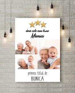 Tablouri Canvas - Tablou canvas personalizat pentru bunica