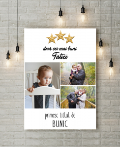 Tablouri Canvas - Tablou canvas personalizat pentru bunic
