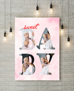 Tablou canvas personalizat bebelus (baby) [1]