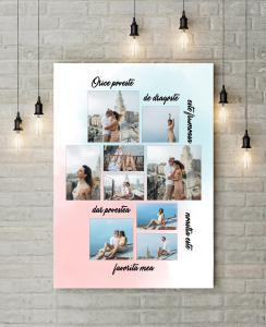 Cadouri pentru Nasi - Tablou Canvas personalizat Orice poveste