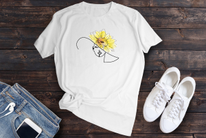 Tricouri Personalizate - Tricou personalizat Lady Flower