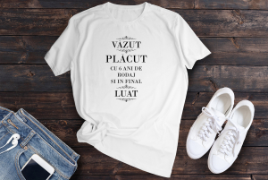 Tricouri Personalizate - Tricou personalizat Vazut Placut