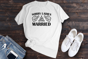 Cadouri pentru Nasi - Tricou personalizat Sorry ladies