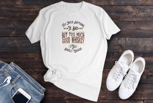 Cadouri pentru Nasi - Tricou personalizat Whiskey