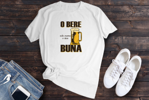 Cadouri pentru Nasi - Tricou personalizat O bere este mereu o idee buna