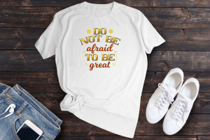 Cadouri pentru Nasi - Tricou personalizat Nu iti fie frica sa fi maret