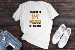 Cadouri pentru Nasi - Tricou personalizat Nascut in