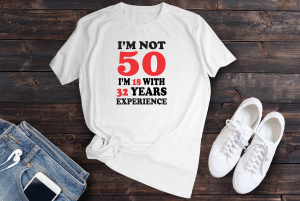 Cadouri 8 Martie - Tricou personalizat I'm not i'm with experience