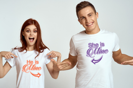 Tricou personalizat Cupluri - Tricou Personalizat Cuplu 005