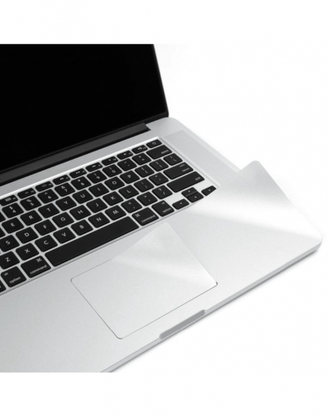 Folie protectie palm rest si trackpad aspect aluminiu pentru MacBook Pro 15.4" 2016 / Touch Bar [1]