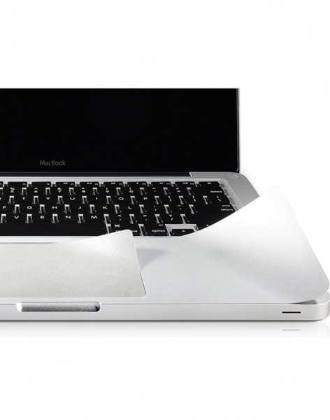 Folie protectie palm rest si trackpad aspect aluminiu pentru MacBook Pro 13.3" 2016 / Touch Bar [2]