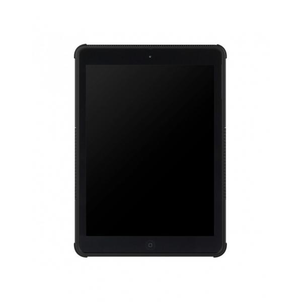 Carcasa protectie spate cu suport din plastic si gel TPU pentru iPad 9.7 inch (2017/2018), neagra [6]