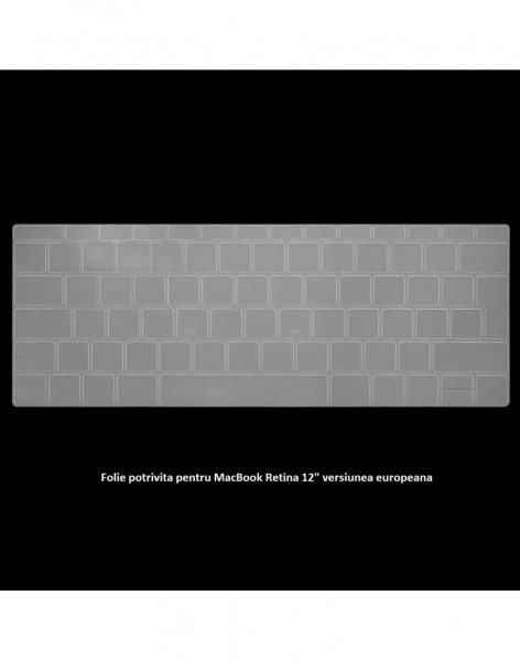 Folie protectie tastatura pentru Macbook 12"/ Pro 13.3" 2016 - versiunea europeana [2]