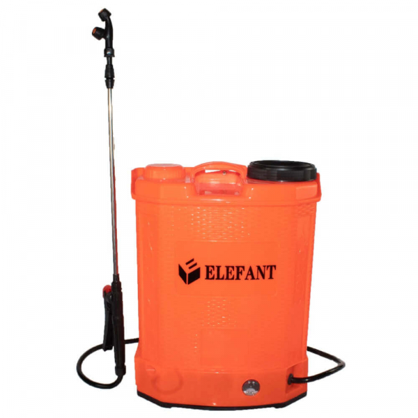Pompa stropit gradina electrica Elefant, 12 litri, acumulator, 5.5 bar, regulator, lance 85 cm, 3 duze [1]