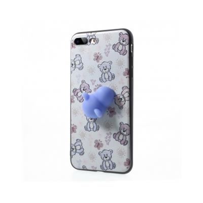 Carcasa protectie spate cu urs Squishy pentru iPhone 7 Plus / iPhone 8 Plus [0]