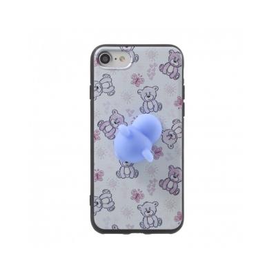Carcasa protectie spate cu urs Squishy pentru iPhone 7 / iPhone 8 [1]
