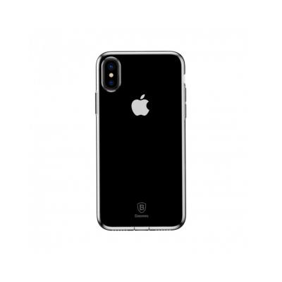 Carcasa protectie spate din gel TPU cu dopuri anti-praf pentru iPhone X 5.8 inch - amipus.ro [0]