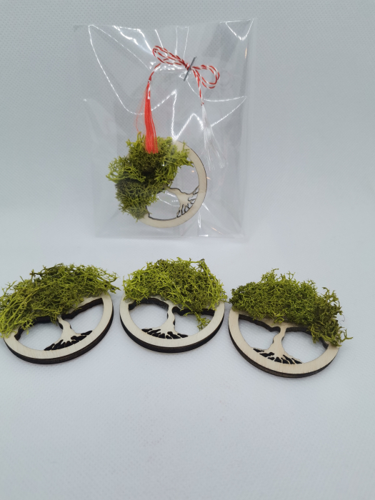 martisor handmade pomul vietii licheni [2]