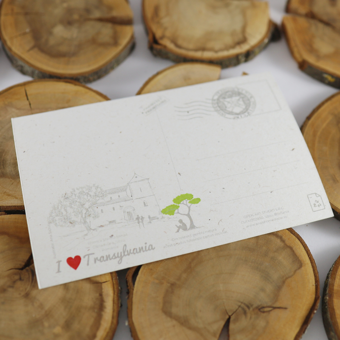 Carte postala Cisnadiaora, Sibiu, suvenir Transilvania [5]