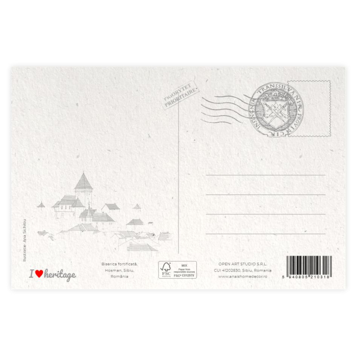 Carte postala Hosman, Sibiu [2]