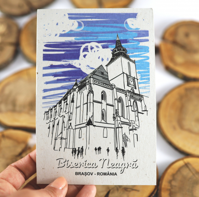 Carte postala Biserica Neagra Brasov [5]