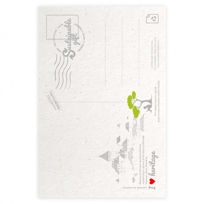 Carte postala Hosman, Sibiu [2]