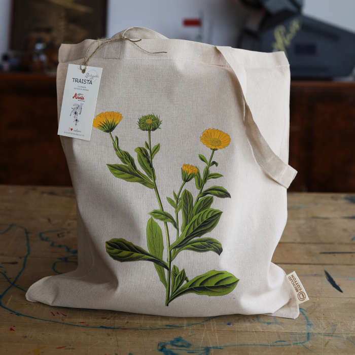 Sacosa bumbac reciclat | Galbenele | Anais [3]