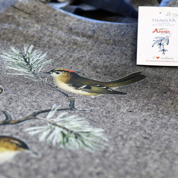 Sacosa bumbac reciclat | Pasari in pin | Anais [2]