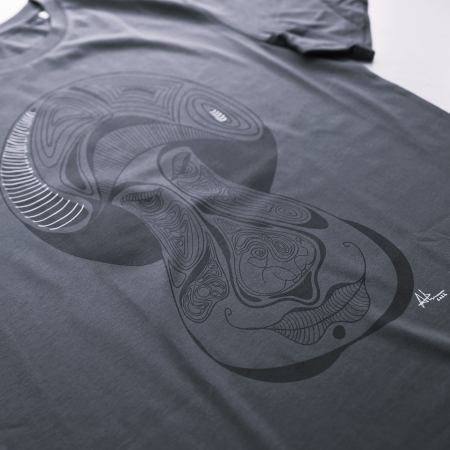 Angry Mushroom | OMMO | Organic Cotton T-Shirt [2]