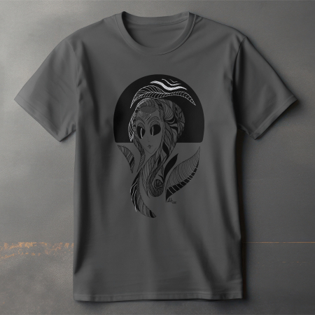 Black Widow, Illustrated T-shirt [0]