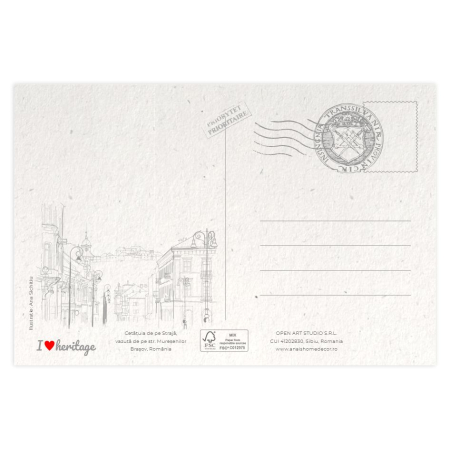 Carte postala  Cetățuia de pe Strajă [1]