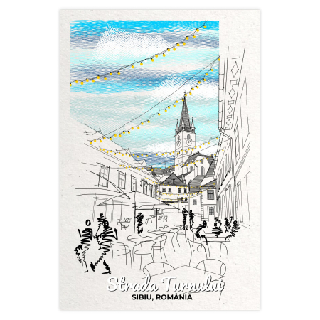 Carti Postale Sibiu - Carte postala Str. Trunului, Sibiu