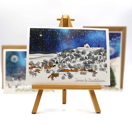 Felicitare de Craciun, Cisnadioara, Sibiu [2]