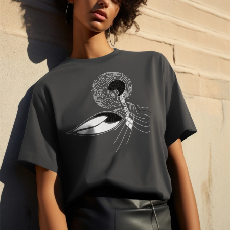 Lady Bird 01 | OMMO | Organic Cotton T-Shirt [2]