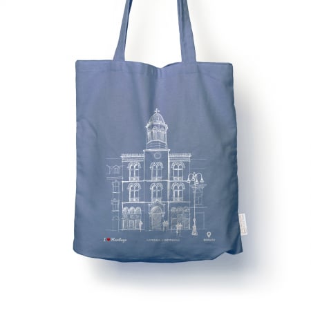 Sacose ilustratie arhitectura - Traista suvenir Catedrala Ortodoxă Brașov