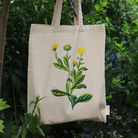 Sacosa bumbac reciclat | Galbenele | Anais [3]