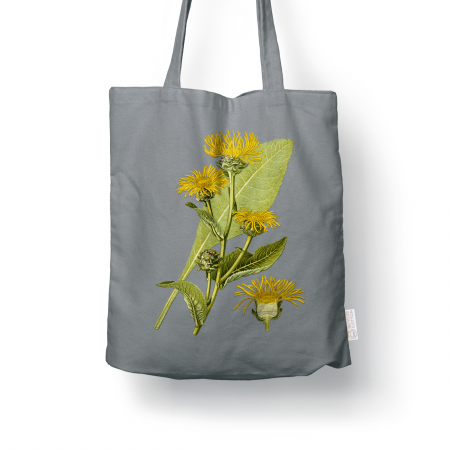 Sacose ilustratie botanica vintage - Sacosa bumbac reciclat | Mac | Anais