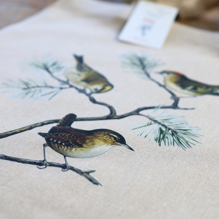 Sacosa bumbac reciclat | Pasari in pin | Anais [2]