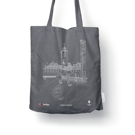 Sacose textile - Sacosa suvenir | Turnul Sfatului | Sibiu
