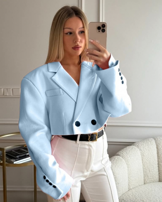 Blazer Cropped Oversize [2]