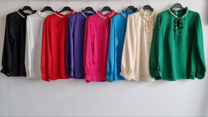 Camasa Crissa Perle - Rosu [2]