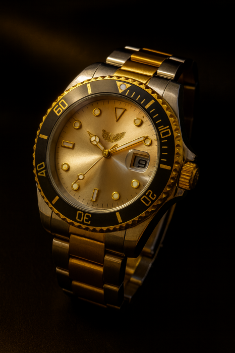 Ceas Barbatesc Premium  -  Silver & Gold Edition [1]