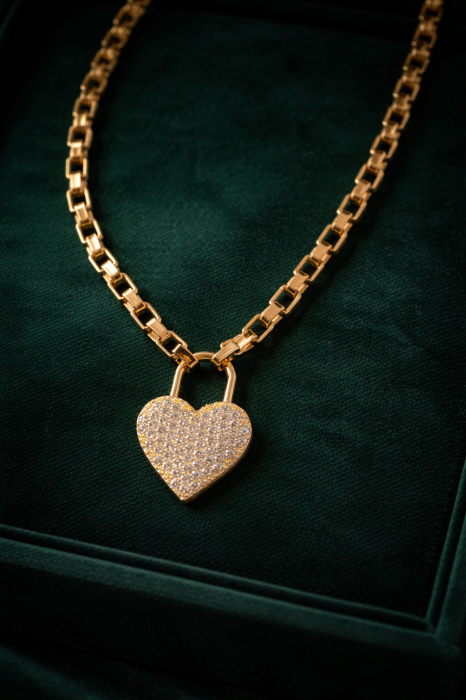 Colier- Golden Heart [2]