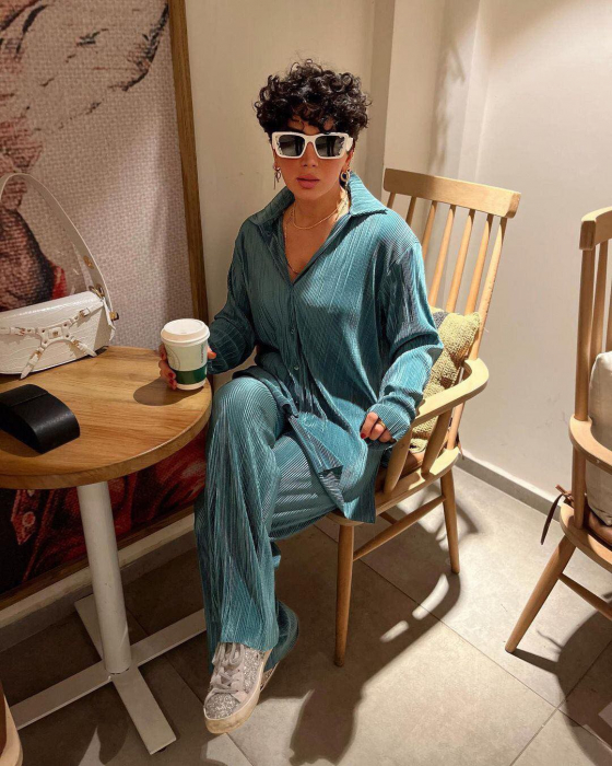 Compleu Denora - Turcoaz [3]